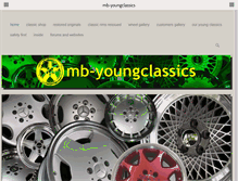 Tablet Screenshot of mb-youngclassics.de